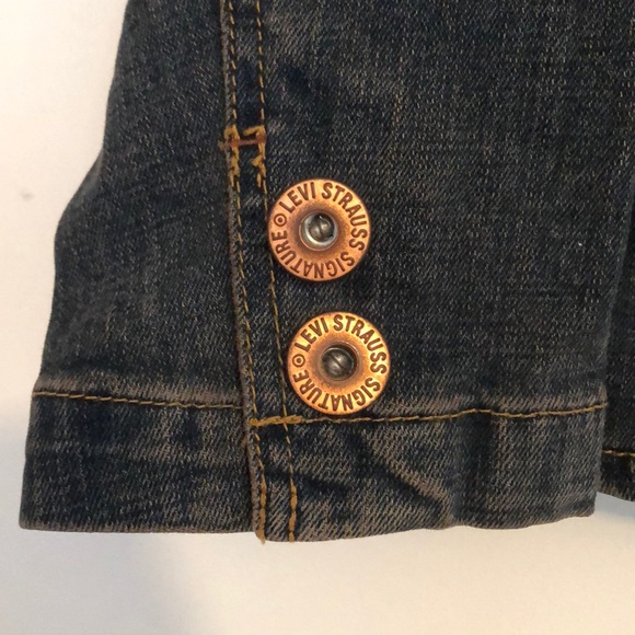 Rare 90’s / Y2K Levi Denim Blazer Jacket - Picture 2 of 7